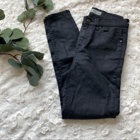 Topshop Denim - Topshop coated jeans Jamie 28